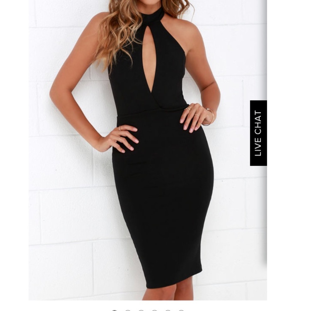 Lulus Black Bodycon Dress